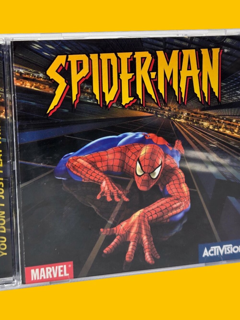 Marvel SPIDER-MAN Activision PC CD-ROM Game Windows 95/98/ME/2000 near mint cond